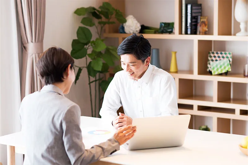 ご相談から売却完了までの流れを掲載